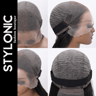 Stylonic Fashion Boutique Human Hair Wig Chocolate Brown with Blonde Highlight Wig Chocolate Brown with Blonde Highlight Wig - Stylonic Wigs