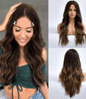 Stylonic Fashion Boutique Synthetic Wig Brown Wig Cosplay Brown Wig Cosplay - Styonic Fashion Boutique