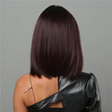 Stylonic Fashion Boutique Synthetic Wig Burgundy Highlight Wig Burgundy Highlight Wig - Stylonic