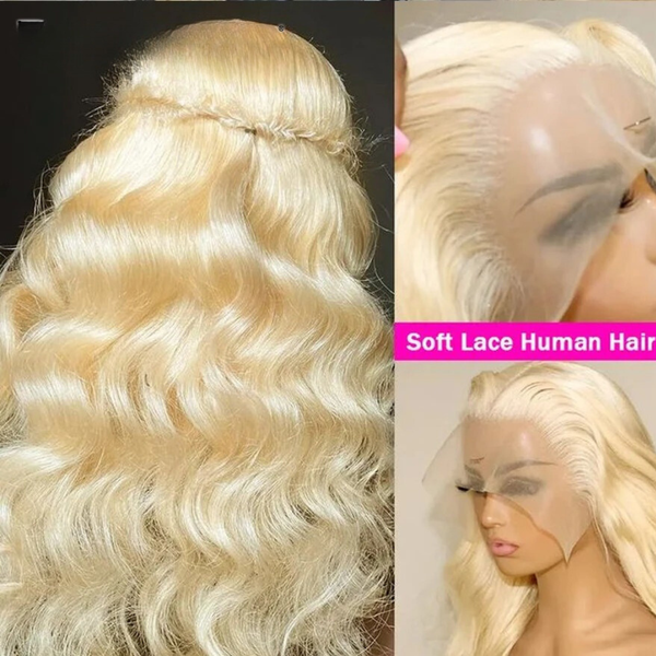 Stylonic Fashion Boutique Human Hair Wigs Blonde Human Hair Wigs Blonde Human Hair Wigs - Stylonic Wigs