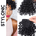 Stylonic Fashion Boutique Hair Extensions Curly Clip On Bangs Curly Clip On Bangs - Stylonic Fashion Boutique