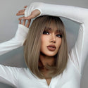 Stylonic Fashion Boutique Synthetic Wig Dark Blonde Bob Wig Dark Blonde Bob Wig - Stylonic