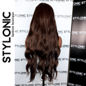 Stylonic Fashion Boutique Synthetic Wig Dark Brown Long Wig Dark Brown Long Wig - Stylonic Premium Wigs