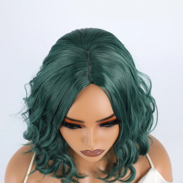 Stylonic Fashion Boutique Synthetic Wig Dark Green Wig Dark Green Wig - Stylonic Wigs