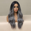Stylonic Fashion Boutique Synthetic Wig Dark Grey Wig Dark Grey Wig - Stylonic Fashion Boutique