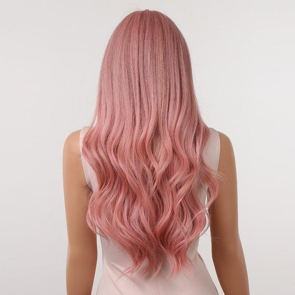 Stylonic Fashion Boutique Synthetic Wig Dusky Pink Wig Dusky Pink Wig - Stylonic Wigs