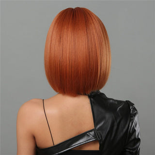 Stylonic Fashion Boutique Synthetic Wig Ginger Bob Wig Wigs - Ginger Bob Wig | Red Wigs | Stylonic Fashion Boutique