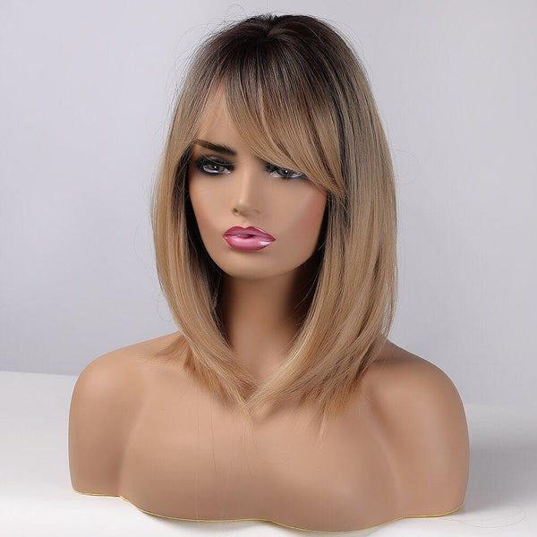 Stylonic Fashion Boutique Synthetic Wig Golden Blonde Wig Golden Blonde Wig - Stylonic Wigs