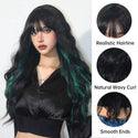 Stylonic Fashion Boutique Synthetic Wig Green and Black Wig Green and Black Wig: A Stylish Choice with Comprehensive Specs