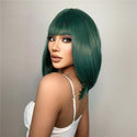 Stylonic Fashion Boutique Synthetic Wig Green Bob Wig Wigs - Green Bob Wig | Stylonic Fashion Boutique