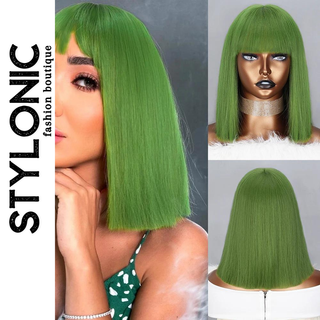 Where to buy a green clearance wig