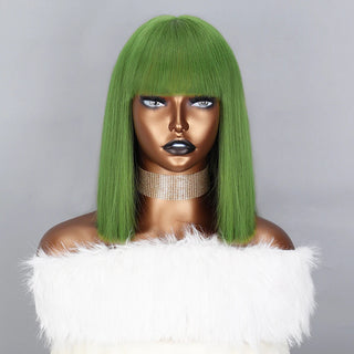 Stylonic Fashion Boutique Synthetic Wig Green Wigs Green Wigs - Stylonic Premium Wigs