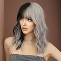 Stylonic Fashion Boutique Silver black Wavy Wig