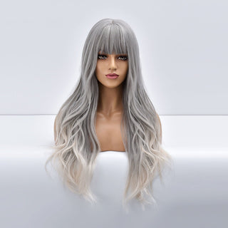 Stylonic Fashion Boutique Synthetic Wig Grey to Gold Wig Wigs | Silver Wigs | Grey to Gold Wig - Stylonic Fashion Boutique