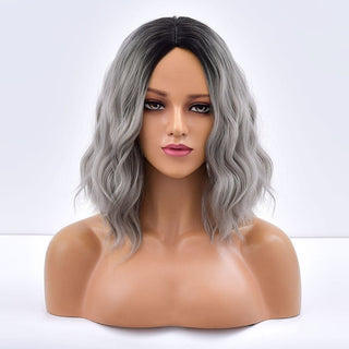 Stylonic Fashion Boutique Synthetic Wig Grey Wig Wigs | Silver Wigs | Grey Wig - Stylonic Fashion Boutique