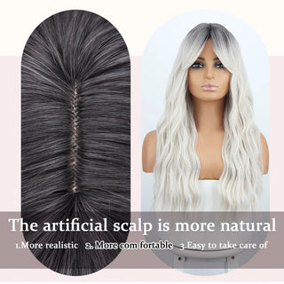 Stylonic Fashion Boutique Synthetic Wig Grey Wigs Grey Wigs - Stylonic Premium Wigs