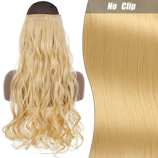 Stylonic Fashion Boutique Hair Extensions 22 1 / 16inch Halo Hair Extensions Wavy Halo Hair Extensions Wavy - Stylonic Fashion Boutique