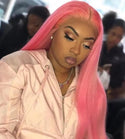 Stylonic Fashion Boutique Human Hair Wigs Human Hair Pink Wigs Human Hair Pink Wigs - Stylonic Wigs