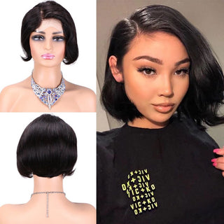 Stylonic Fashion Boutique Human Hair Wig Brown Premium Brown Human Hair Wig: Flawless Fit & Finish