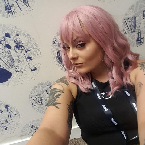 ⭐⭐⭐⭐⭐ ''I wore this wig. Everyone was very complimentary and most people didn't realise it was a wig. Brilliant quality, amazing colour, as pictured and quick delivery''