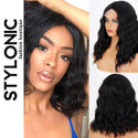 Stylonic Fashion Boutique Lace Front Synthetic Wig Lace Front Black Wig Lace Front Black Wig - Stylonic Wigs