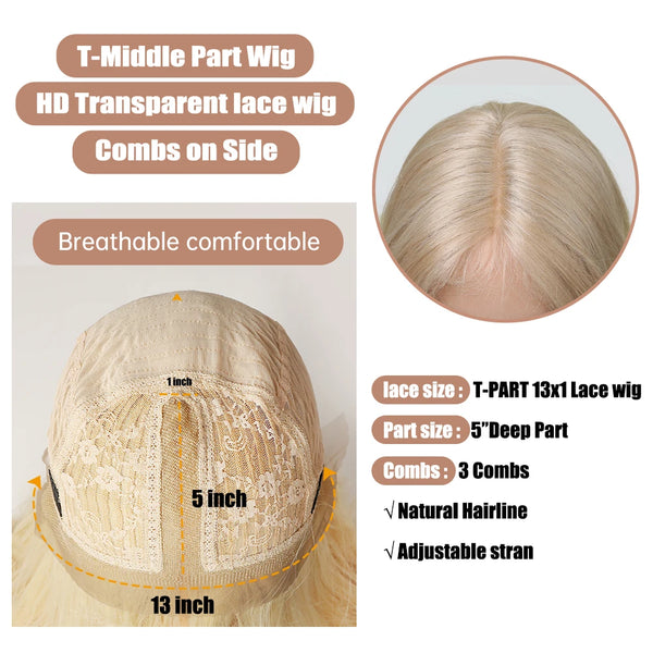 Stylonic Fashion Boutique Lace Front Synthetic Wig Lace Front Blonde Wig Lace Front Blonde Wig - Stylonic Premium Wigs