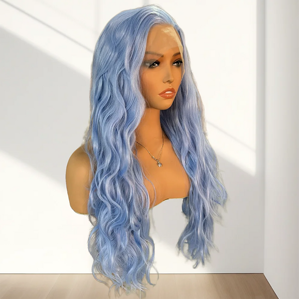 Stylonic Fashion Boutique Lace Front Synthetic Wig Lace Front Blue Wig Lace Front Blue Wig: Features, Specs & More