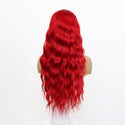 Stylonic Fashion Boutique Lace Front Synthetic Wig Long Curly Wavy Red Lace Front Wig Long Curly Wavy Red Lace Front Wig | Red Wigs | Stylonic