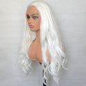 Stylonic Fashion Boutique Lace Front Synthetic Wig Lace Front White Wig Lace Front White Wig - Stylonic Fashion Boutique