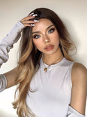 Stylonic Fashion Boutique Synthetic Wig Light Brown Ombre Wig Light Brown Ombre Wig - Stylonic Fashion Boutique