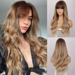 Stylonic Fashion Boutique Synthetic Wig Ombre Brown Wig Ombre Brown Wig - Stylonic Fashion Boutique 