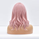 Stylonic Fashion Boutique Synthetic Wig Medium Length Pastel Pink Wig Pastel Pink Wig - Stylonic Wigs