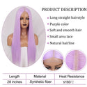 Stylonic Fashion Boutique Lace Front Synthetic Wig Lilac Lace Front Wig Lilac Lace Front Wig - Stylonic Fashion Boutique