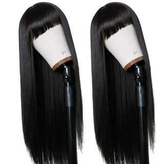 Stylonic Fashion Boutique Synthetic Wig Long Black Wig Wigs - Long Black Wig | Stylonic Fashion Boutique