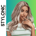 Stylonic Fashion Boutique Lace Front Synthetic Wig Long Blonde Highlight Wave Lace Front Wig Wigs - Long Blonde Highlight Wave Lace Front Wig - Stylonic