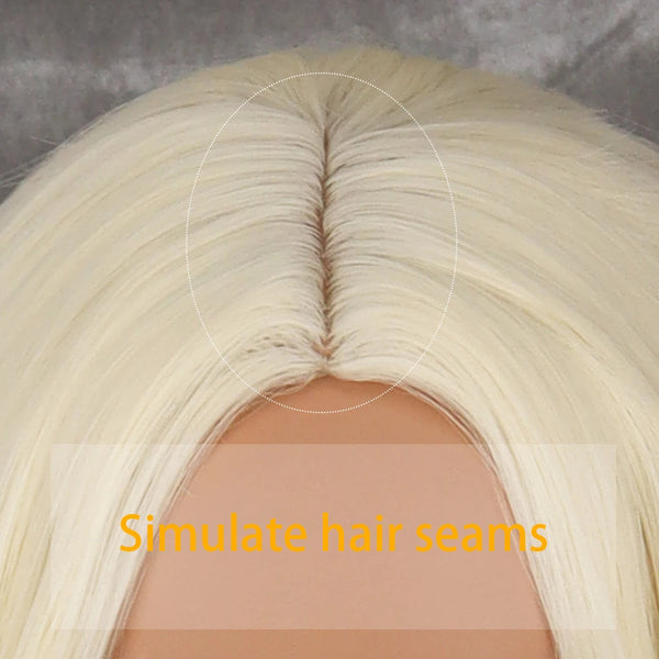 Stylonic Fashion Boutique Synthetic Wig Long Blonde Wig Long Blonde Wig - Stylonic Premium Wigs