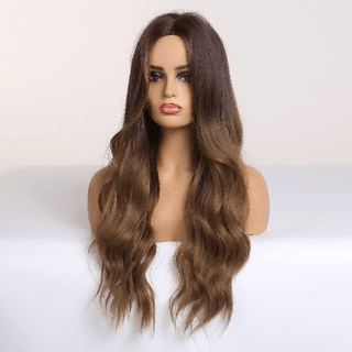 Stylonic Fashion Boutique Synthetic Wig Long Brown Wig Long Brown Wig - Stylonic Fashion Boutique