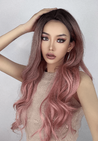 Stylonic Fashion Boutique Synthetic Wig Long Pink Wig Long Pink Wig - Stylonic Wigs