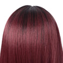 Stylonic Fashion Boutique Synthetic Wig Long Red Wine Wig Long Red Wine WIg | Red Wigs | Stylonic Fashion Boutique