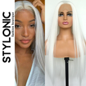 Stylonic Fashion Boutique Long White Wig Long White Wig - Stylonic Premium Wigs