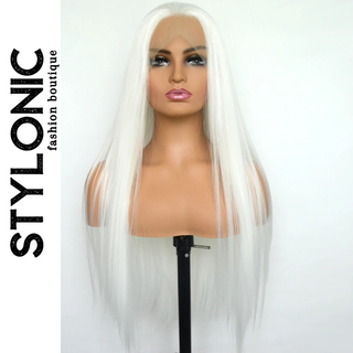 Stylonic Fashion Boutique Long White Wig Long White Wig - Stylonic Premium Wigs