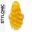 Stylonic Fashion Boutique Synthetic Wig Long Yellow Wig Wigs - Long Yellow Wig | Yellow Wigs | Stylonic Fashion Boutique