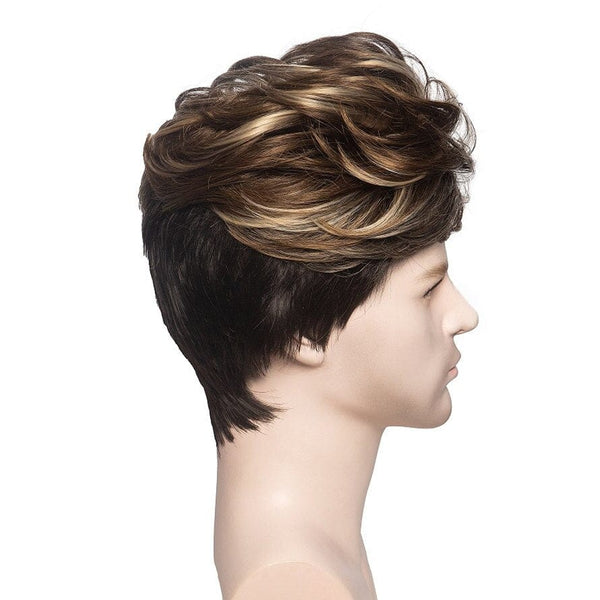 Stylonic Fashion Boutique Synthetic Wig Men's Hair Highlights Wig Men's Hair Highlights Wig - Stylonic 