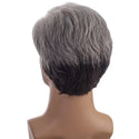 Stylonic Fashion Boutique Synthetic Wig Mens Grey Wig Wigs | Silver Wigs | Men's Wigs | Mens Grey Wig - Stylonic