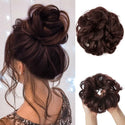 Stylonic Fashion Boutique Hair Extensions Dark Auburn Messy Hair Bun Messy Hair Bun - Stylonic Fashion Boutique