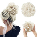 Stylonic Fashion Boutique Hair Extensions Platinum Blonde Messy Hair Bun Messy Hair Bun - Stylonic Fashion Boutique