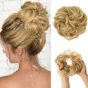 Stylonic Fashion Boutique Hair Extensions Honey Blonde Messy Hair Bun Messy Hair Bun - Stylonic Fashion Boutique