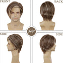 Stylonic Fashion Boutique Mix Blonde Highlight Wig for Men