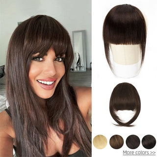 Clip On Bangs Human Hair