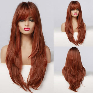 Stylonic Fashion Boutique Synthetic Wig Natural Red Wig Wigs - Natural Red Wig | Red Wigs |Stylonic Fashion Boutique